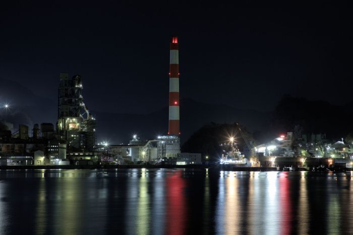 津久見市工場夜景