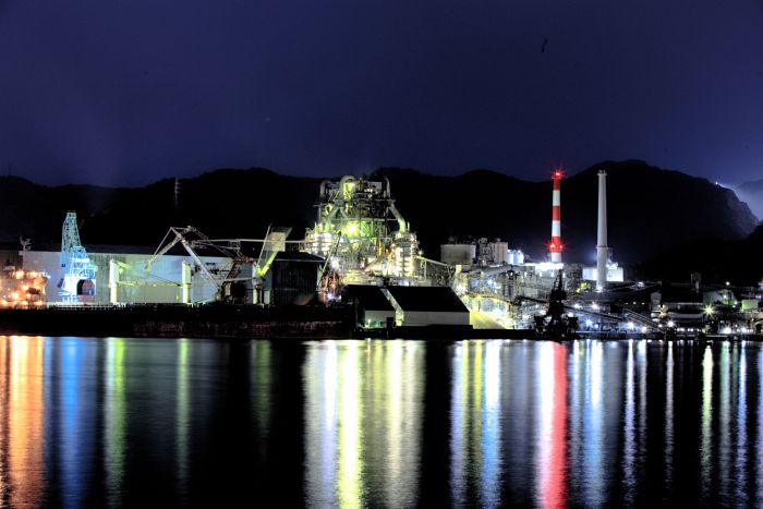 津久見市工場夜景
